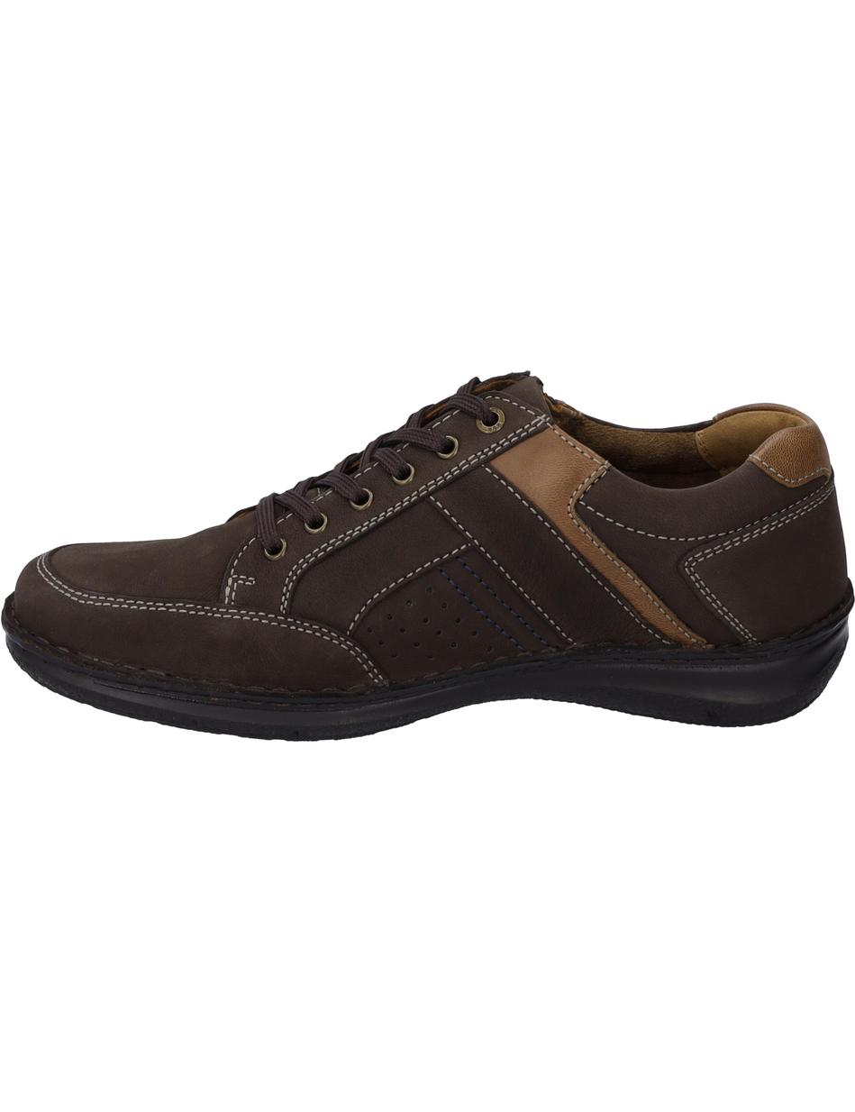 Halbschuh Alfred 02, espresso-kombi