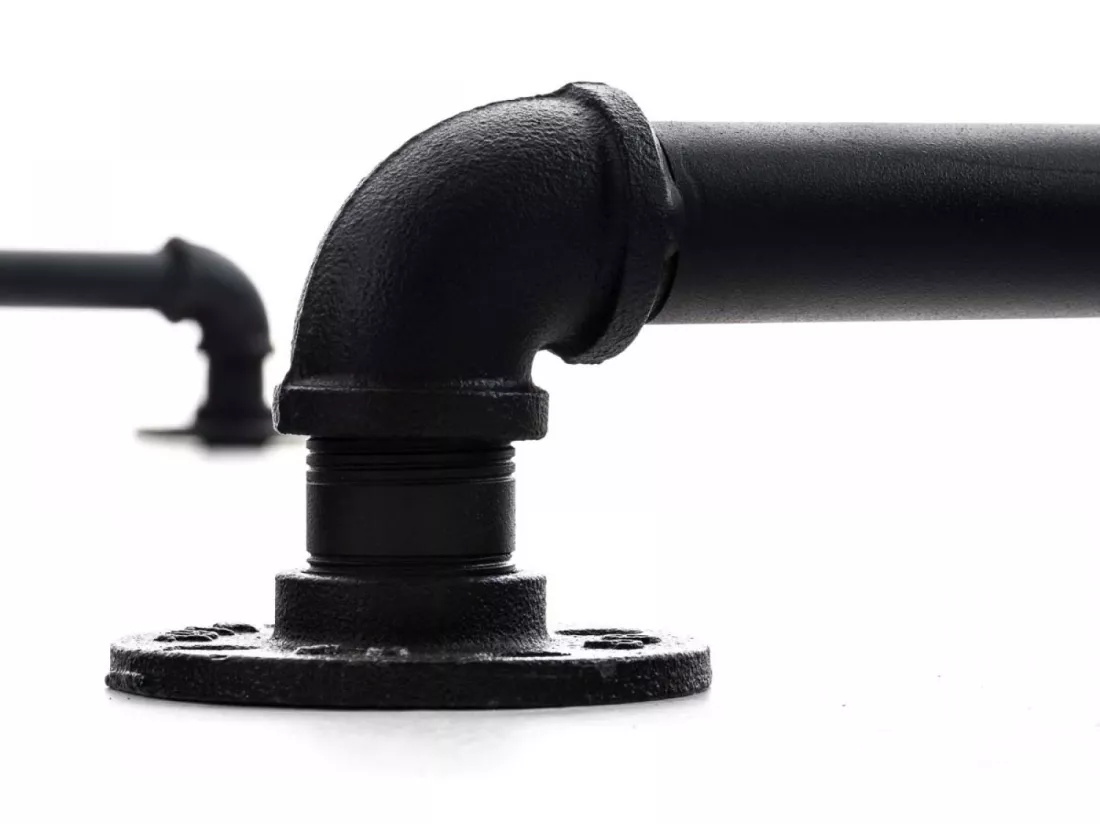 Portant à vêtement - Métal - 120 cm - Noir - Jersey