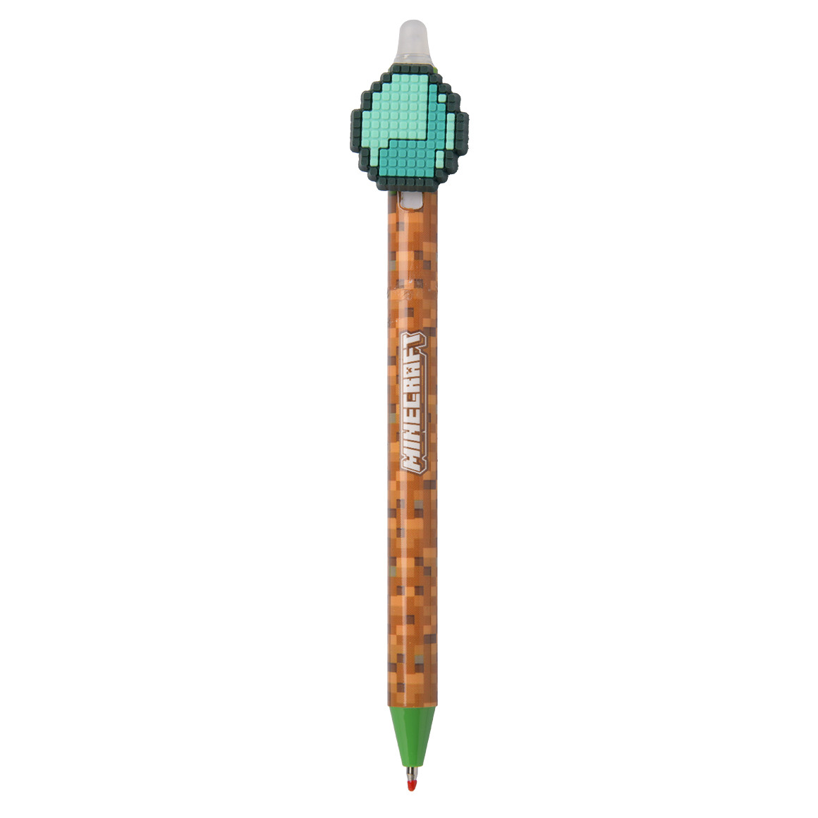Topolino Minecraft Tintenroller radierbar blau / braun
