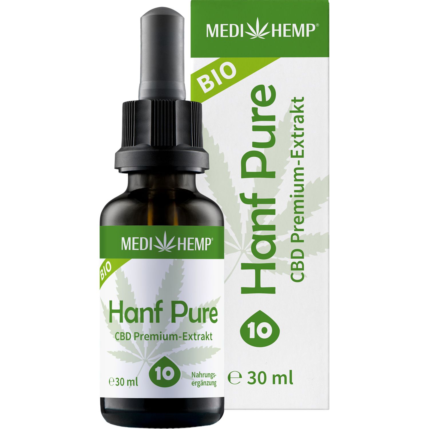 MEDIHEMP Bio Hanf Pure 10 % - 3000mg CBD