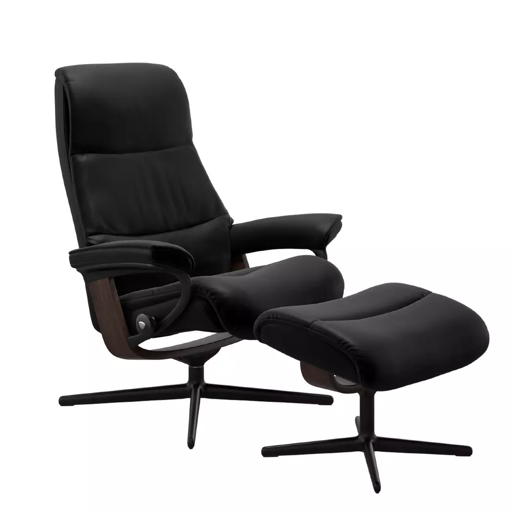 Sessel mit Hocker View Cross