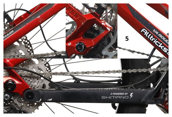 Produit Reconditionné - VTT Electrique Tout-Suspendu Sunn Kern EL S2 Shimano Deore XT 10V 630 Wh 29'' / 27.5'' Rouge 2023