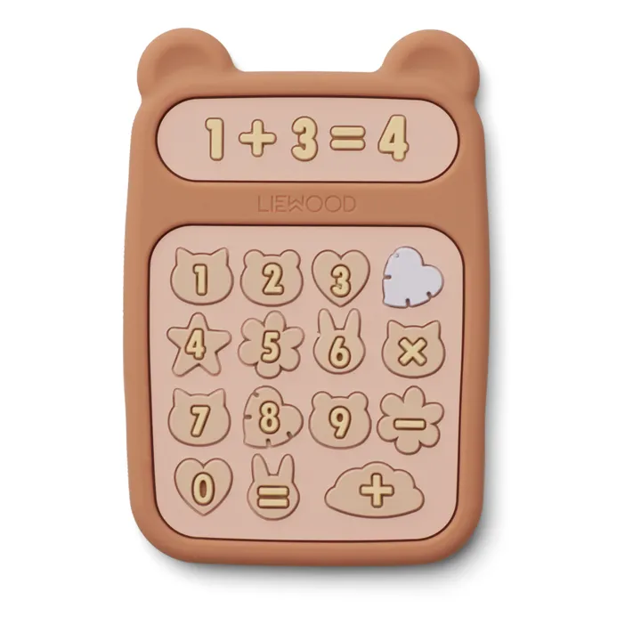 Liewood Calculatrice Niels en silicone | Rose