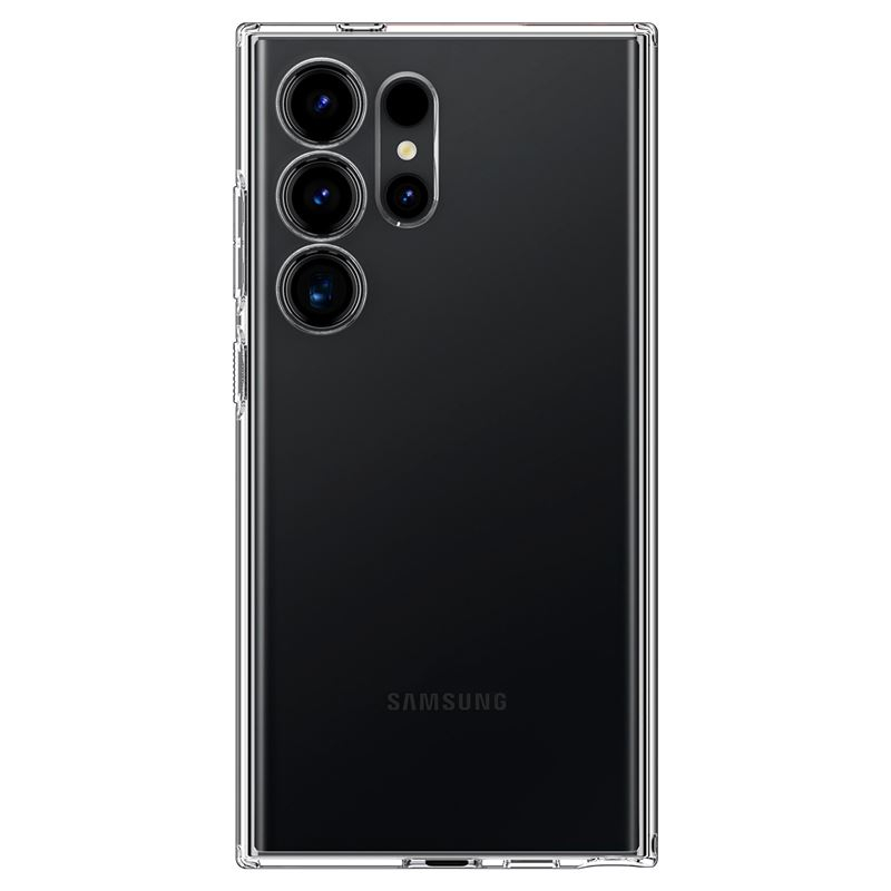 Samsung Galaxy S24 Ultra Liquid Crystal Case Gummi Hülle (ACS07283) - Crystal Clear (Transparent)