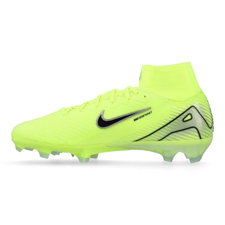 Nike Air Zoom Mercurial Superfly 10 Elite FG Mad Voltage - Jaune Fluo/Noir