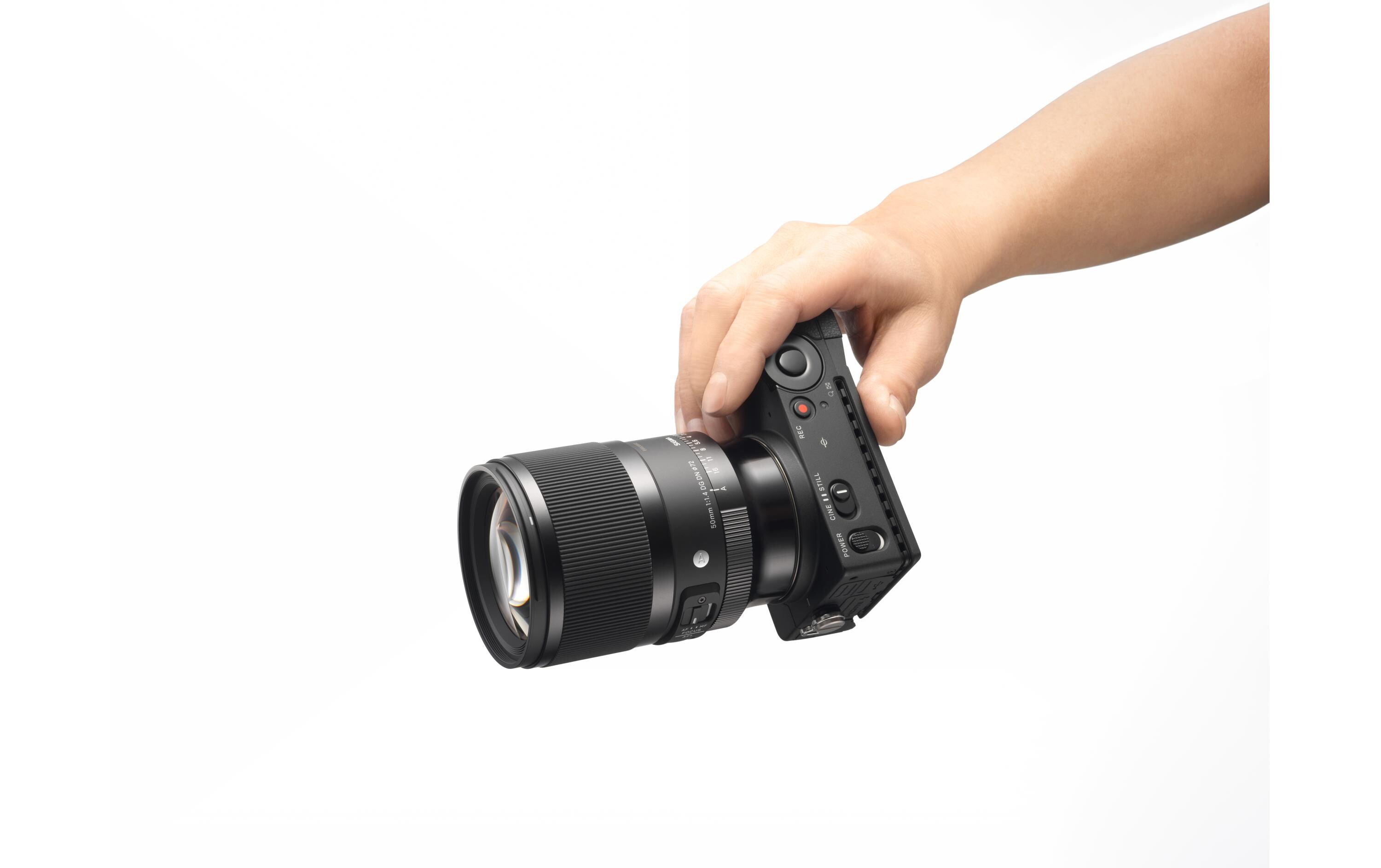 Festbrennweite 50mm F /1.4 DG DN – Sony E-Mount<br>Standard-Objektiv der Art-Serie mit grosser Blende für spiegellose Vollformatkameras
