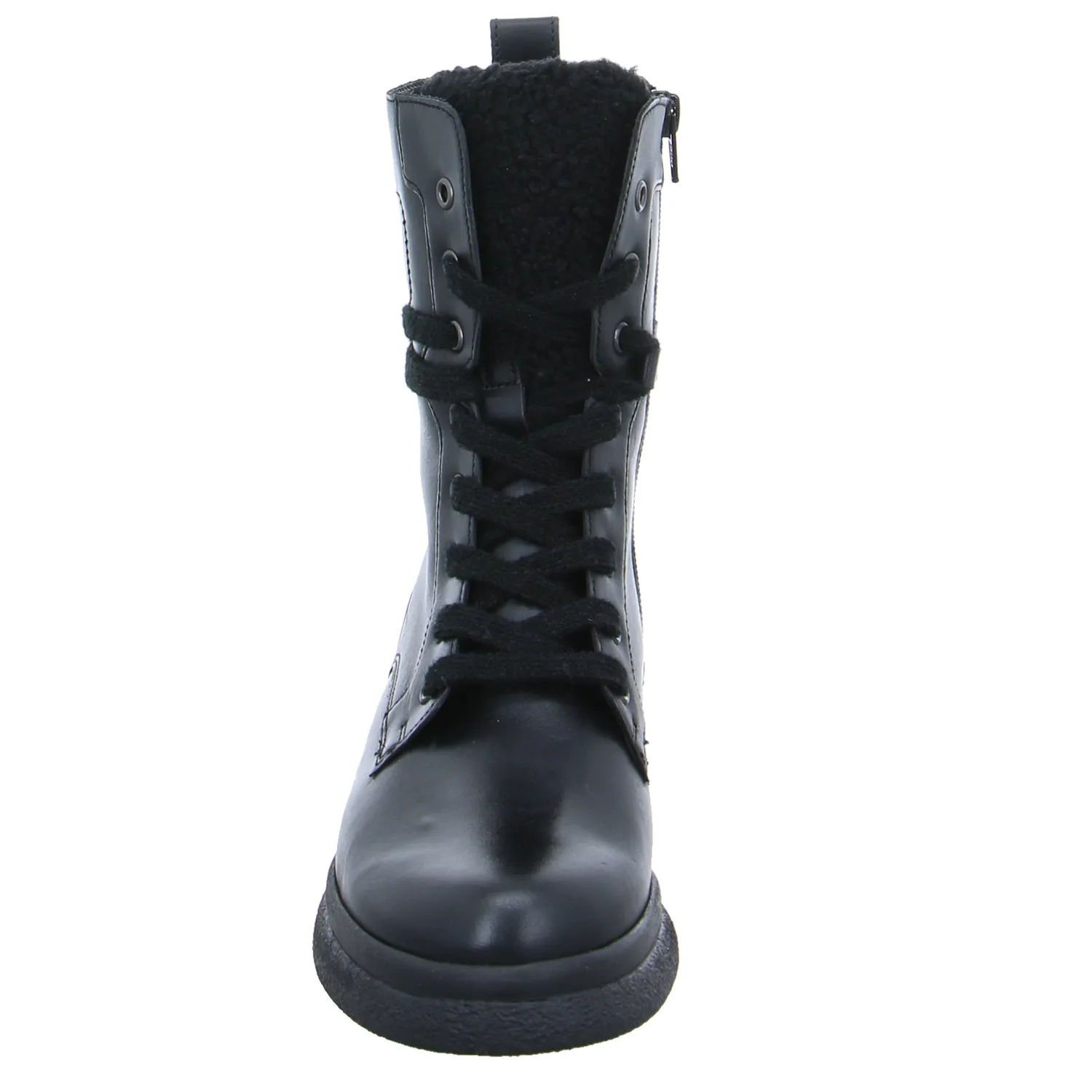 GABOR Boot Schwarz Leder