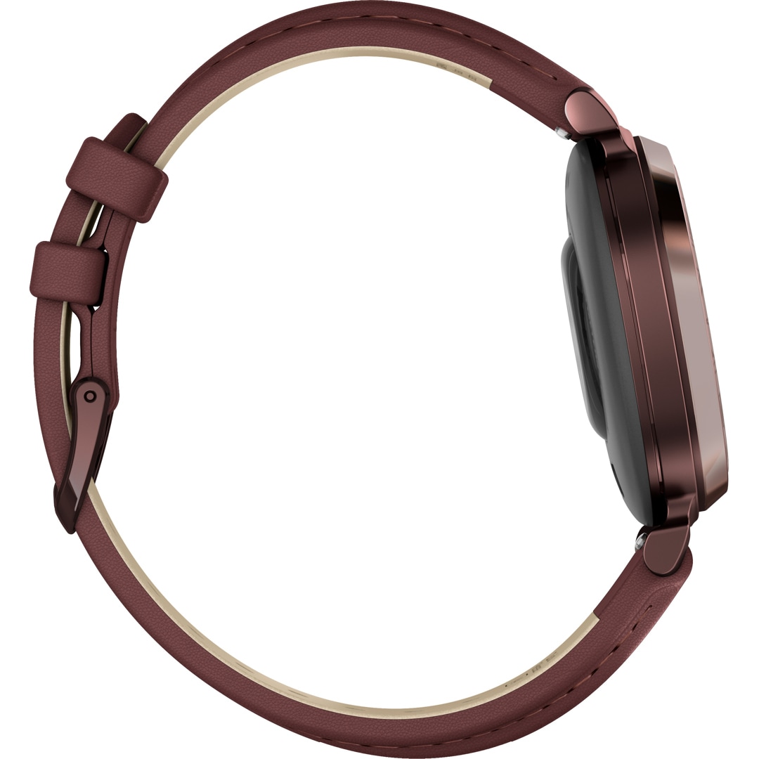 Garmin Lily 2 Classic Smartwatch Maulbeere / Dunkelbronze