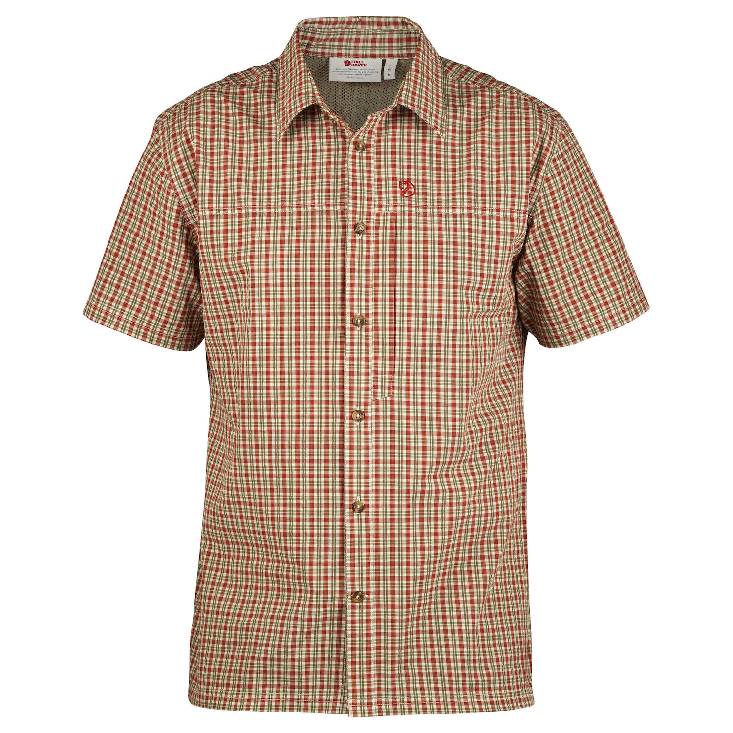 Fjällräven Mens Svante Seersucker Shirt S/S