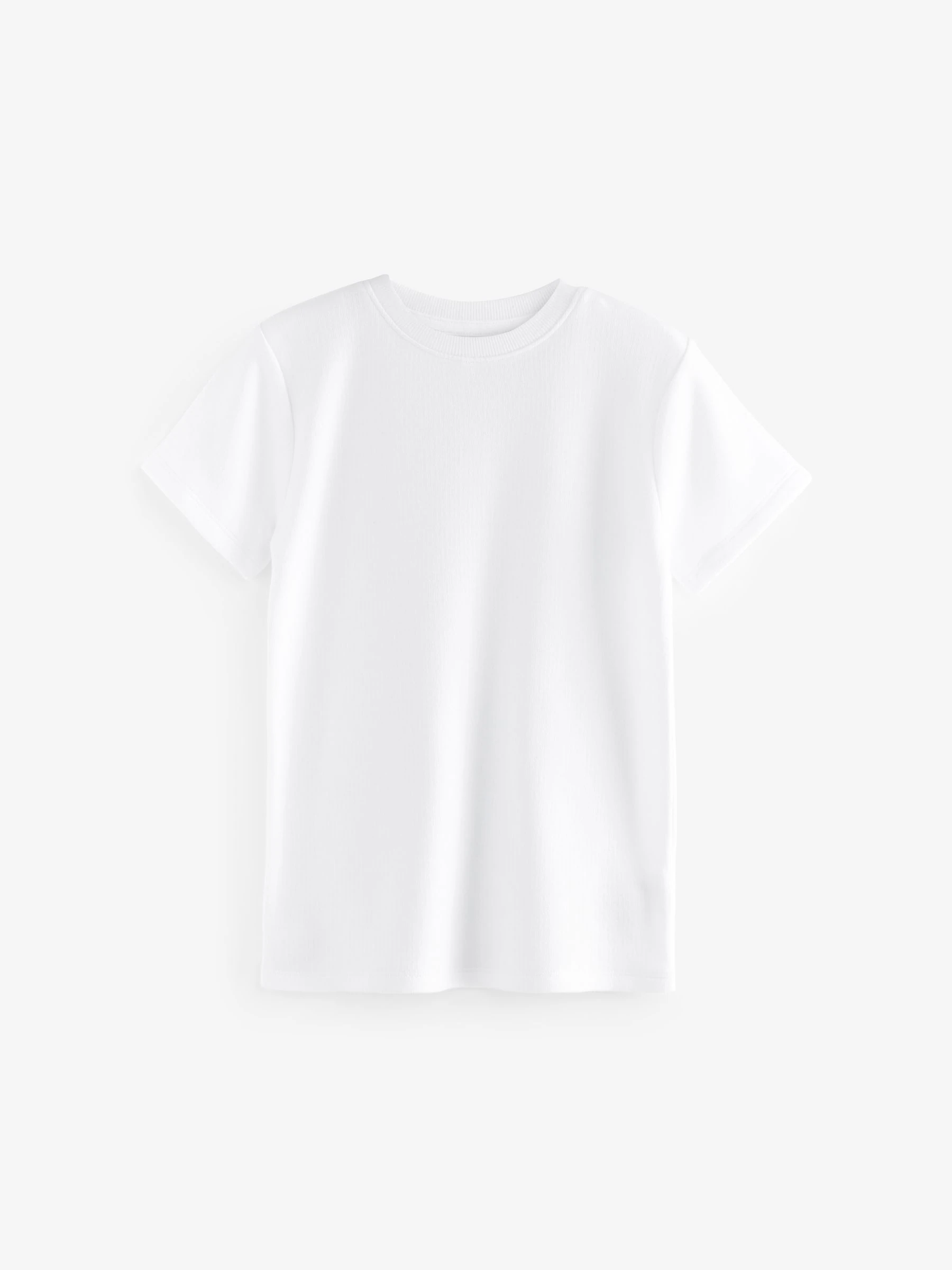 Grijs/wit - Set van 2 thermische T-shirts met korte mouwen (2-16jr)