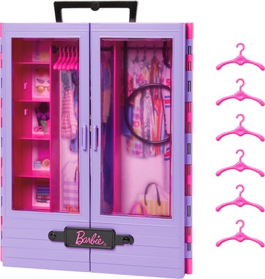 Barbie Ultimate Closet Lekesett med Kleshengere