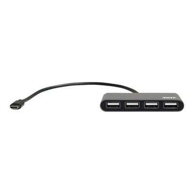 PORT Connect - Hub 4 ports USB 2.0 Type C