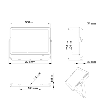 Philips ProjectLine-schijnwerper 3000K 100W