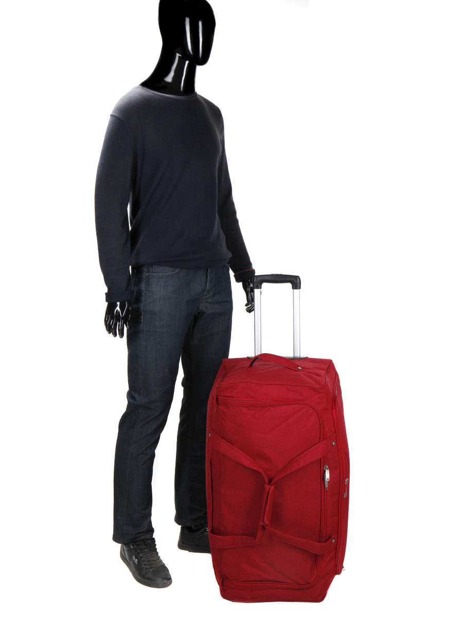 Sac de voyage À roulettes Snowball Jean Denim 77 cm