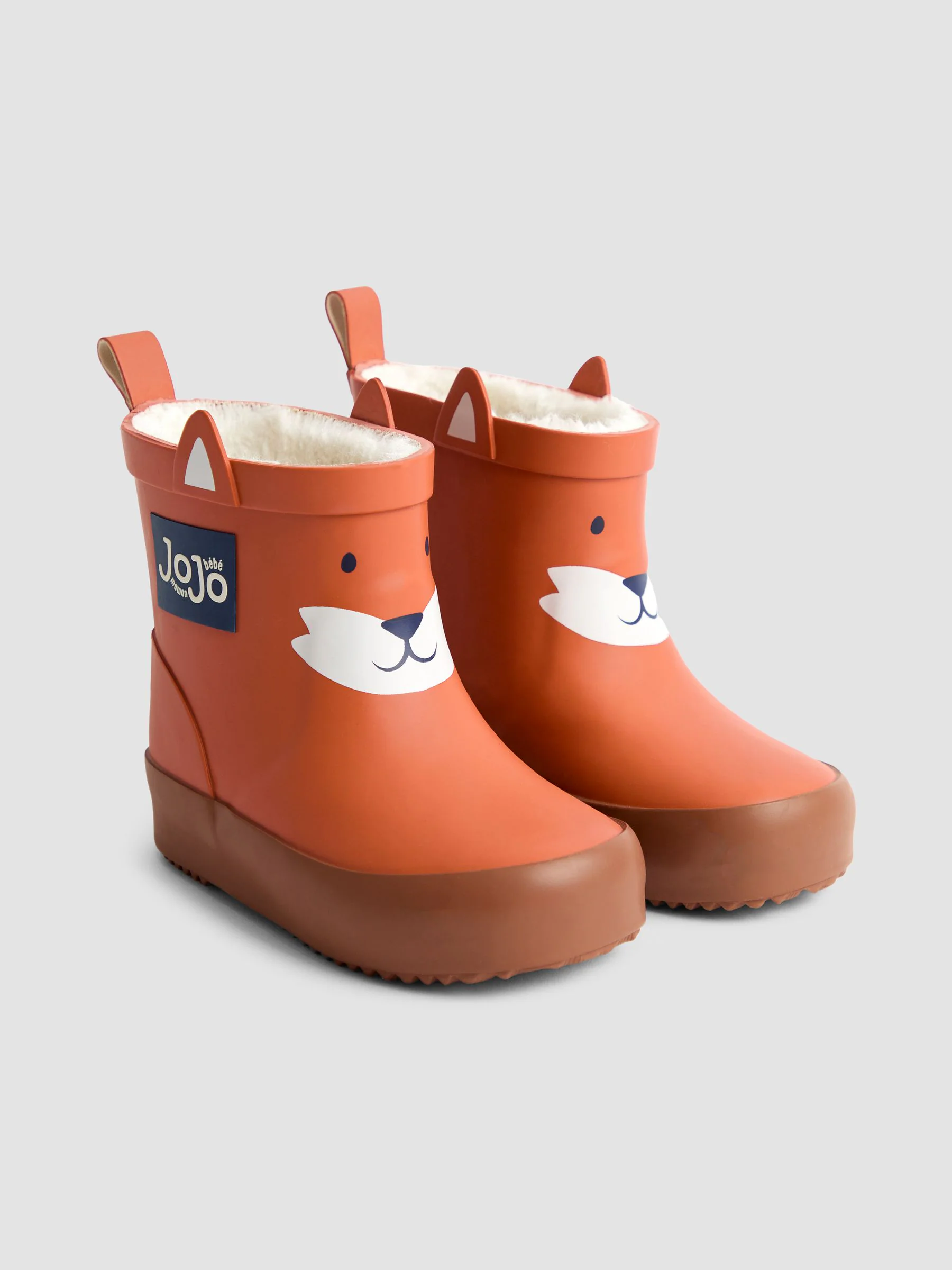 JoJo Maman Bébé Short Cosy Lined Wellies