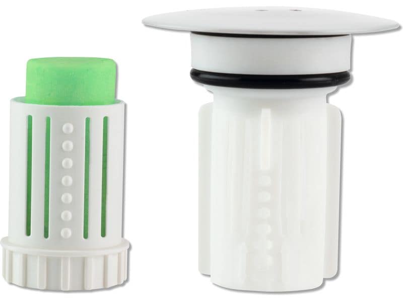 Abfluss-Fee Duftstein Apfel-Zitrone 4 Stück Nachfüllset für Abfluss-Fee LED-Abflussstopfen
