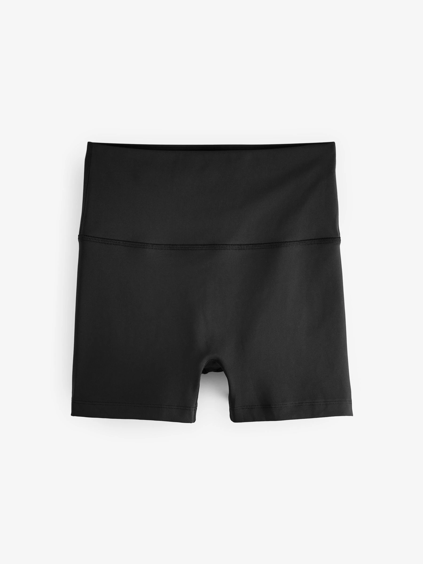Zwart - Active fietsbroek met kortere lengte