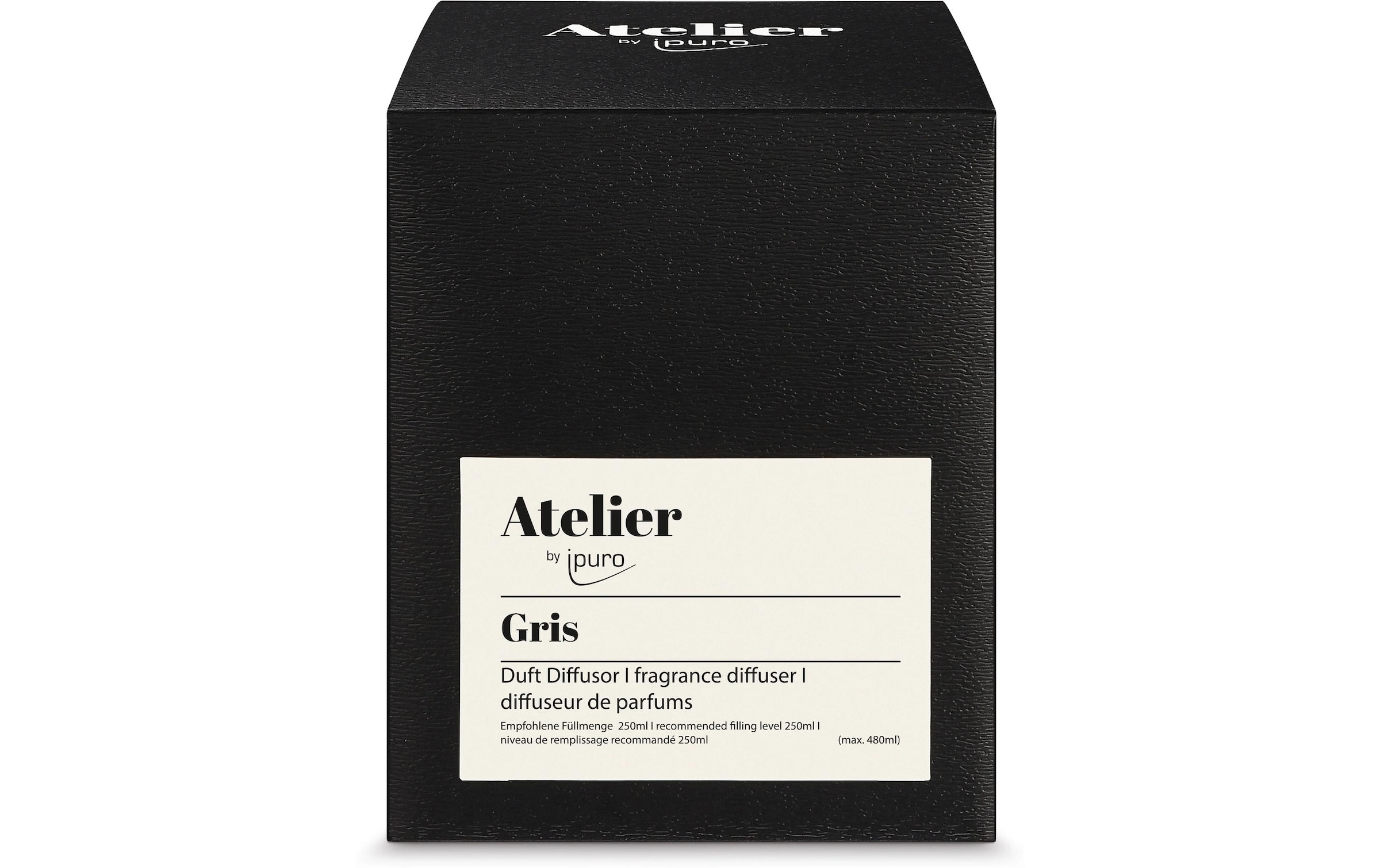 IPURO Duftstäbchen »Vase Gris klein Klein, 480 ml«