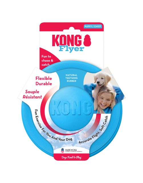 Kong Speeltje Frisbee Puppy - Hondenspeelgoed - Ø18 cm Assorti Small