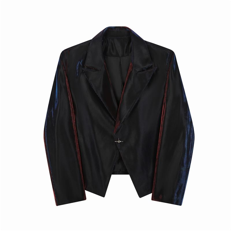 Patow - Iriserende sterrenblazer met gesp