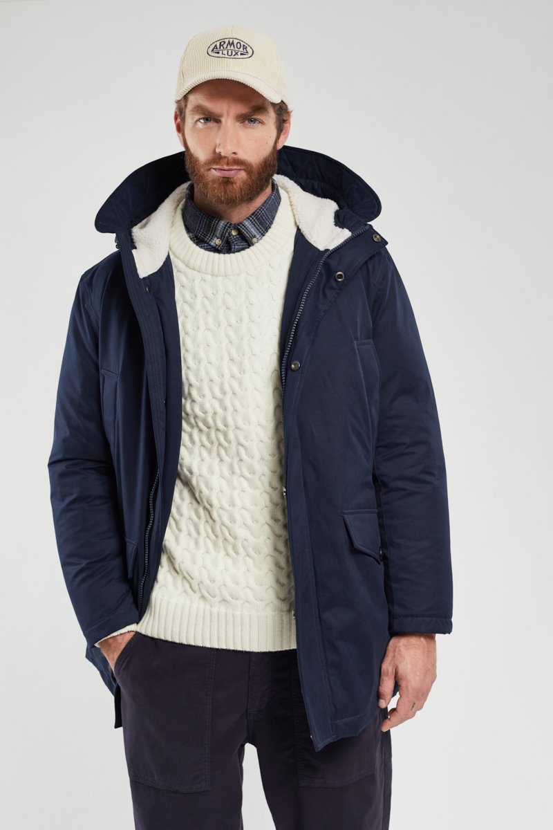 Parka déperlante doublée