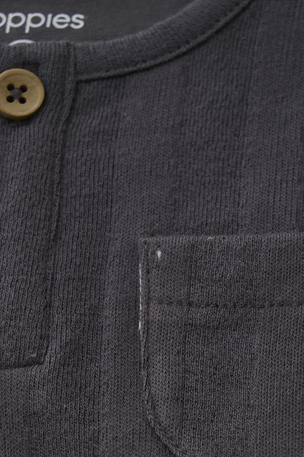 Noppies Baby Longsleeve Saticoy - Forged Iron