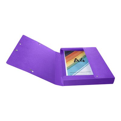 Exacompta Teksto - Boîte de classement - dos 40 mm - disponible dans différentes couleurs