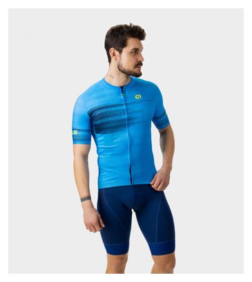Maillot Manches Courtes Alé Turbo Bleu Clair