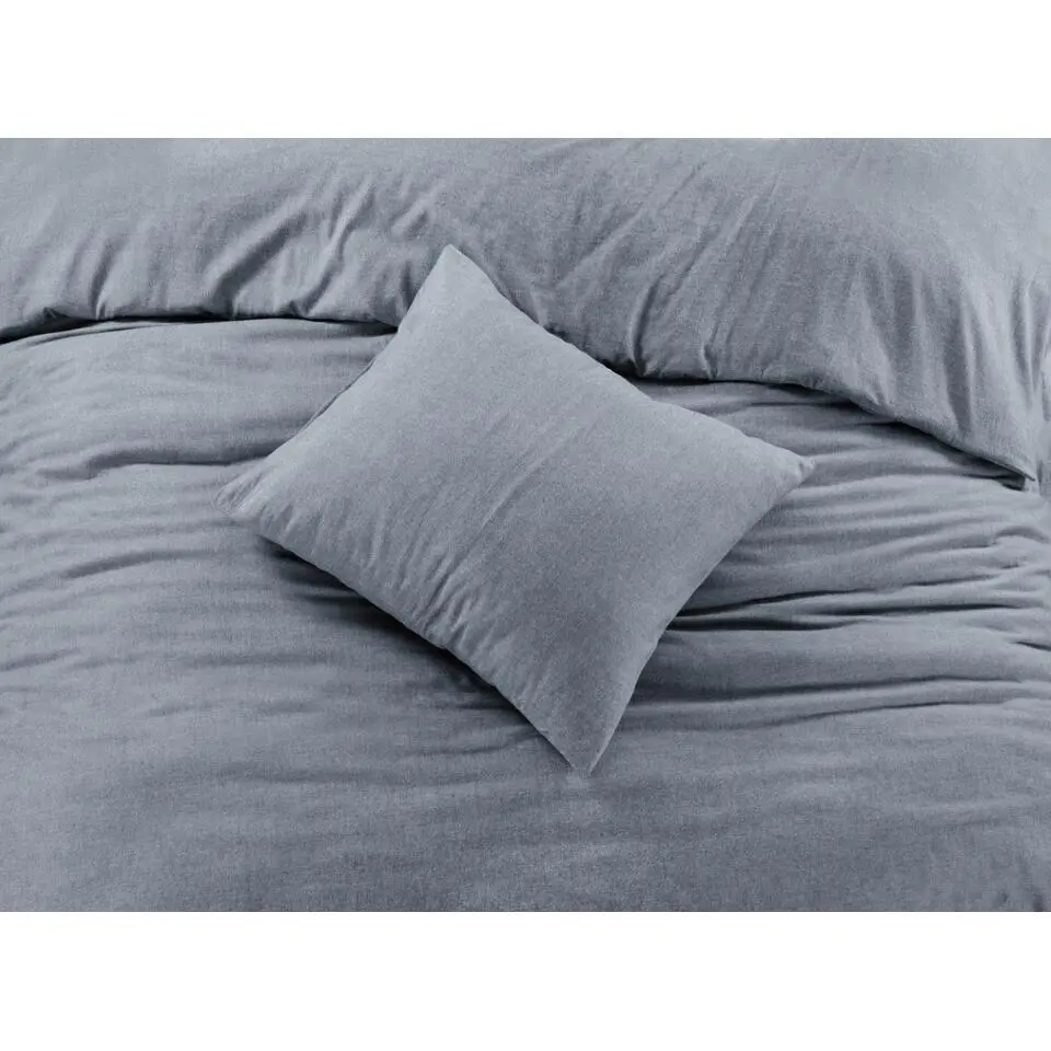 Papillon dekbedovertrek Brienz flanel - 240x200/220cm - Blauw