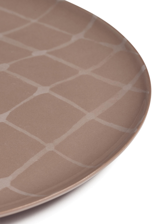 Serax Zuma by Kelly Wearstler onderbord Ø33 set van 2 Salt