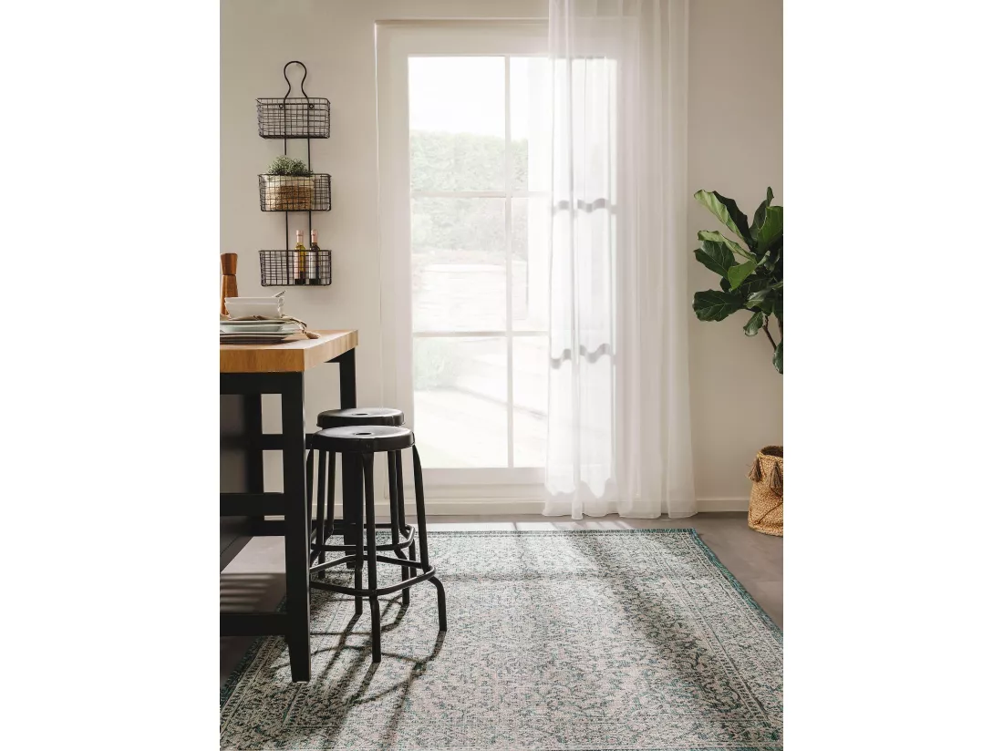 Tapis d'extérieur & intérieur Cleo Bleu 200x290 cm