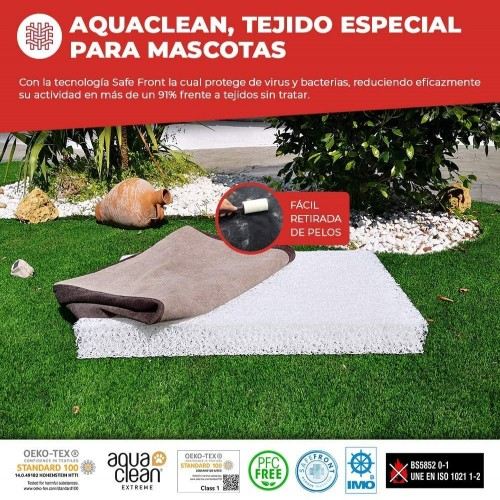 Cama ortopédica Breathair para cães, marrom