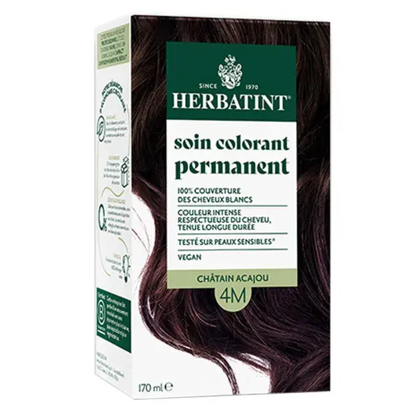 Fitoterápico Herbatint 4M Castanho Mogno 170 ml