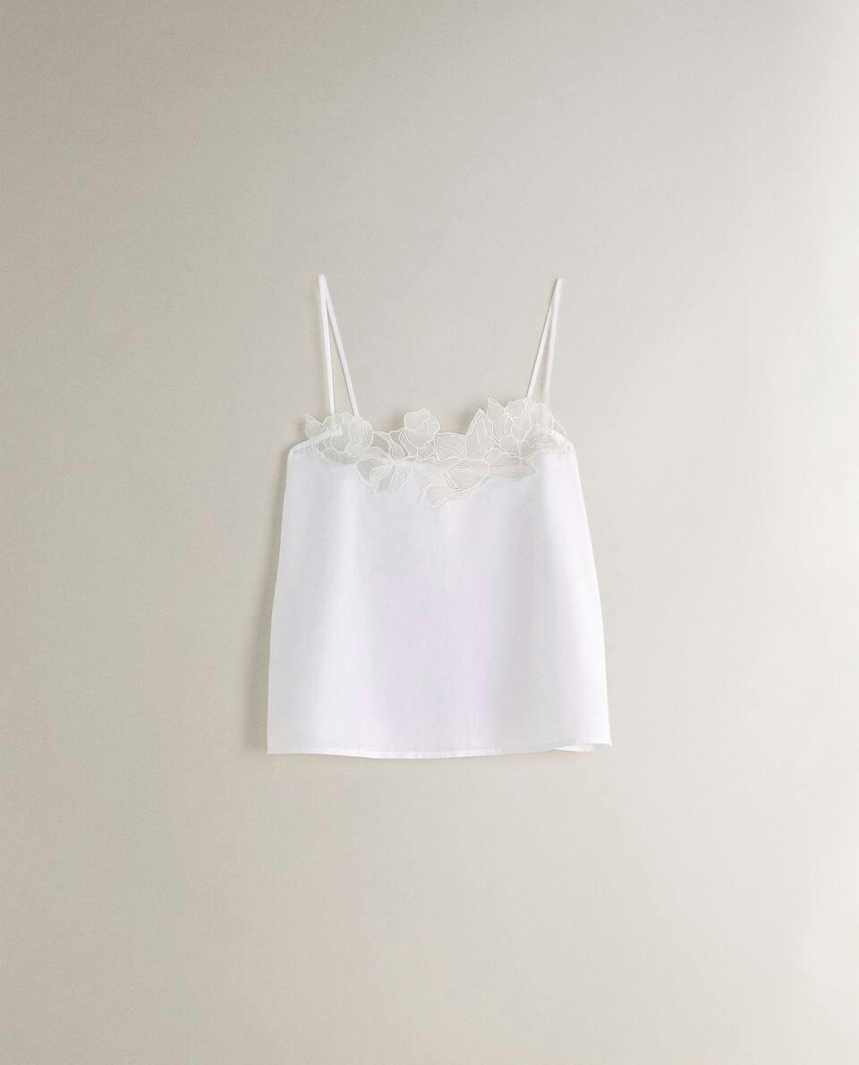 BLUSA FLORAL COM ALÇAS