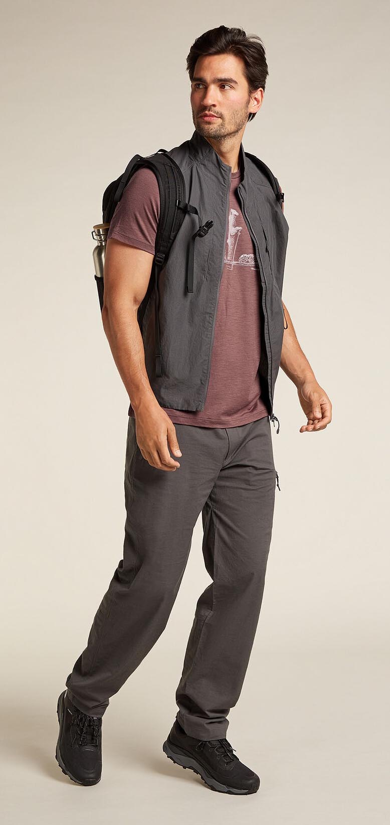 Merino 150 Tech Lite SS Tee Polar Paddle Herre Carob