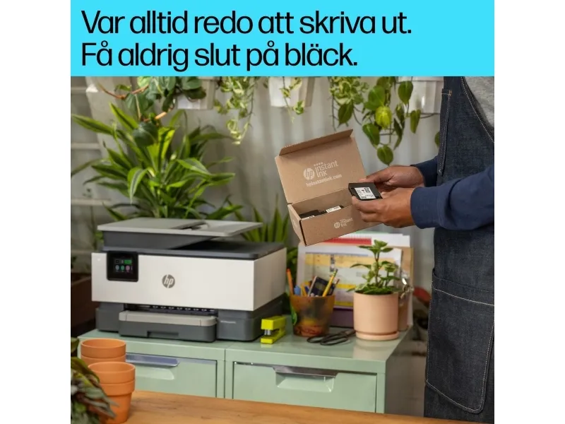 HP Officejet Pro 9122e All-in-One - Multifunktionsprinter - farve - blækprinter - Legal (216 x 356 mm) (original) - A4/Legal (medie) - op til 21 spm (kopiering) - op til 22 spm (udskriver) - 250 ark - 33.6 Kbps - Wi-Fi(ac), LAN, USB 2.0, USB 2.0 vært