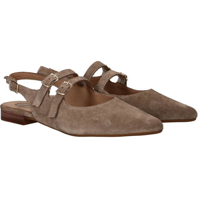 LOFF 1881 Slingbacks Taupe
