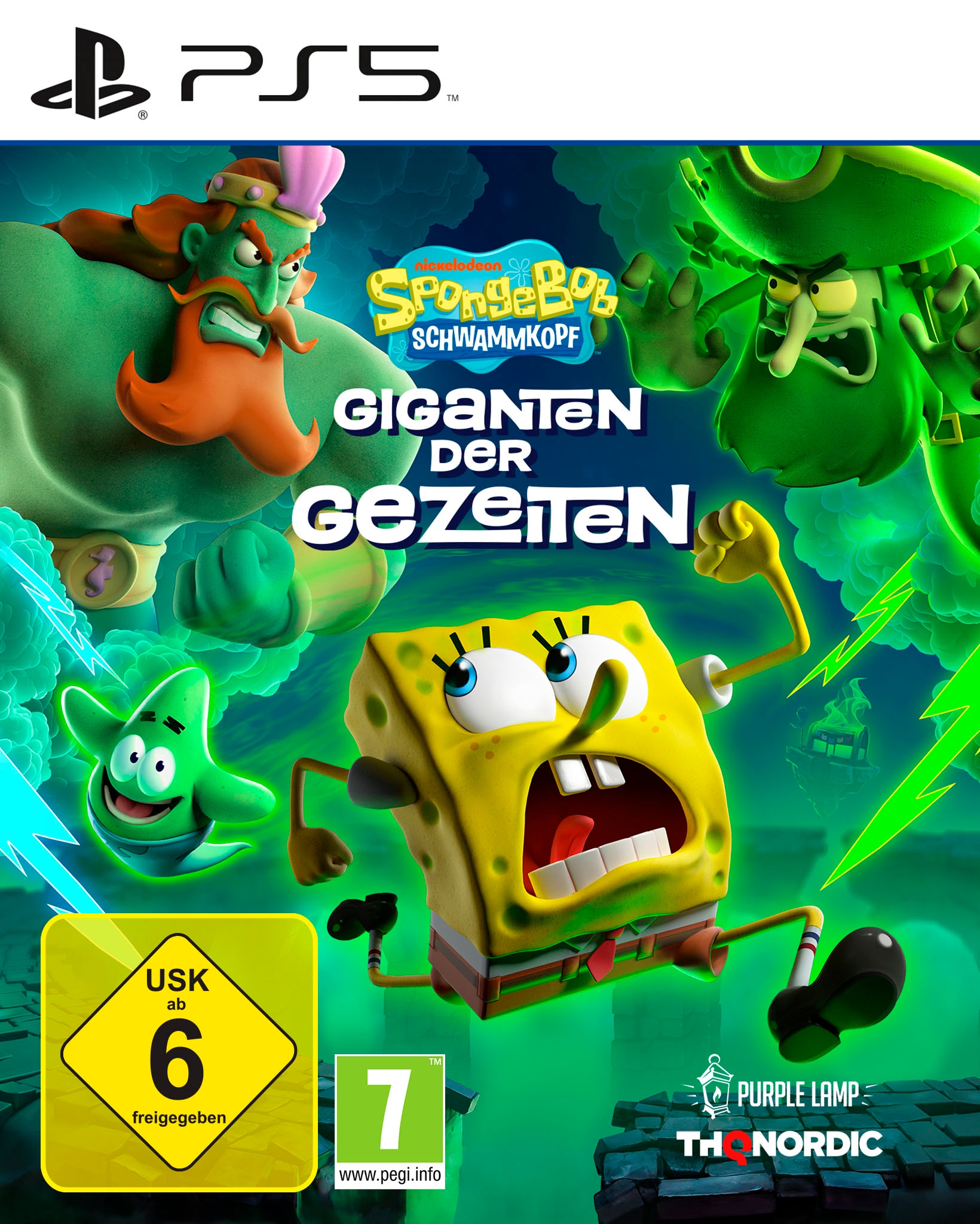 THQ Nordic Spielesoftware »SpongeBob Schwammkopf: Giganten der Gezeiten« PlayStation 5