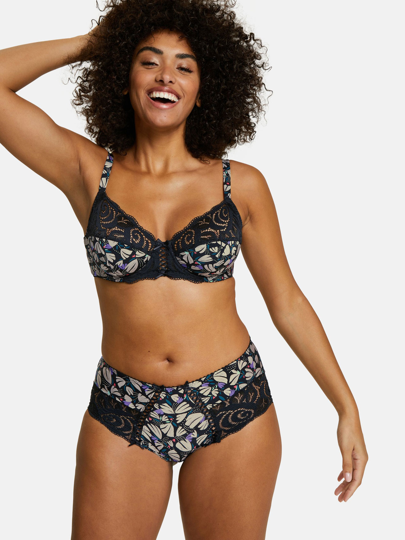 Soutien-gorge à armatures Amélie Print
