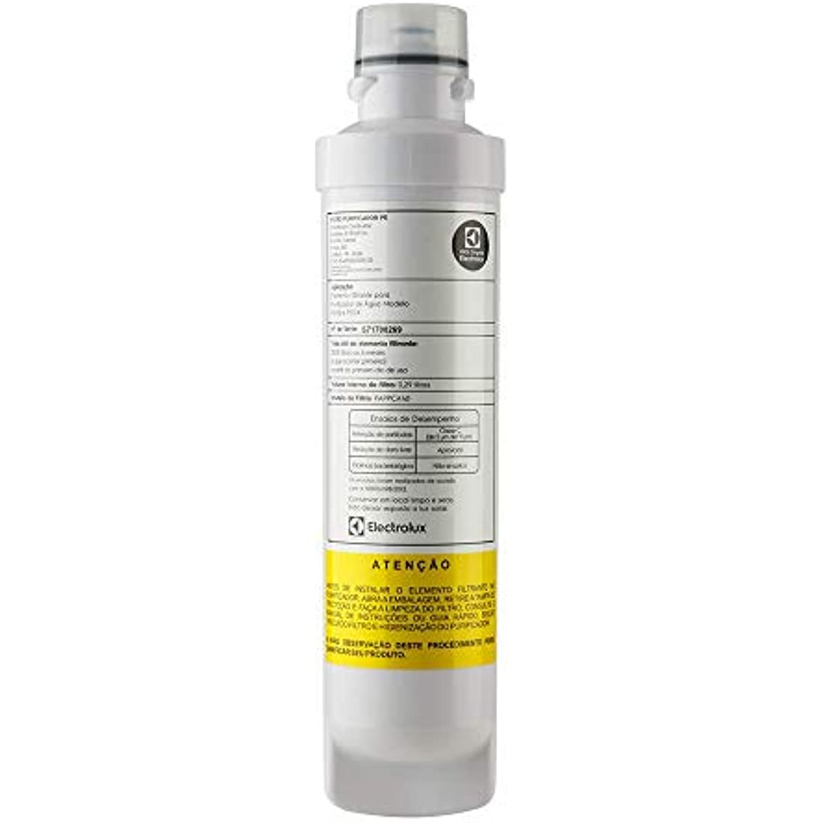 Filtro/Refil Original de &Aacute;gua para Purificador Electrolux PE11B/PE11X/PC41B/PC41X/PH41B/PH41X