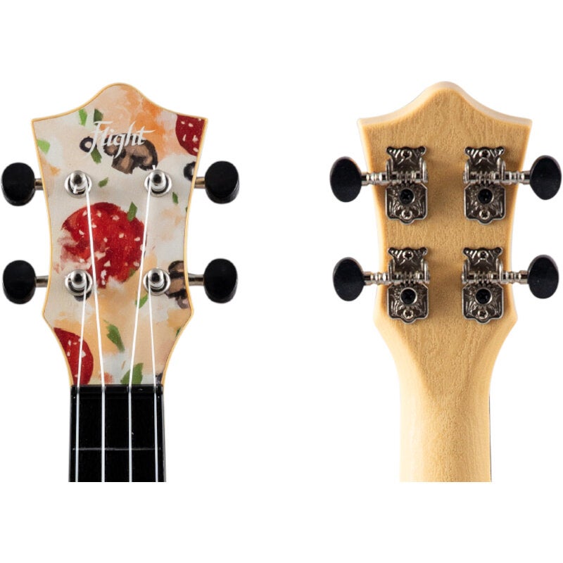 Flight Travel Series TUS40 Pizza sopraan ukelele met gigbag