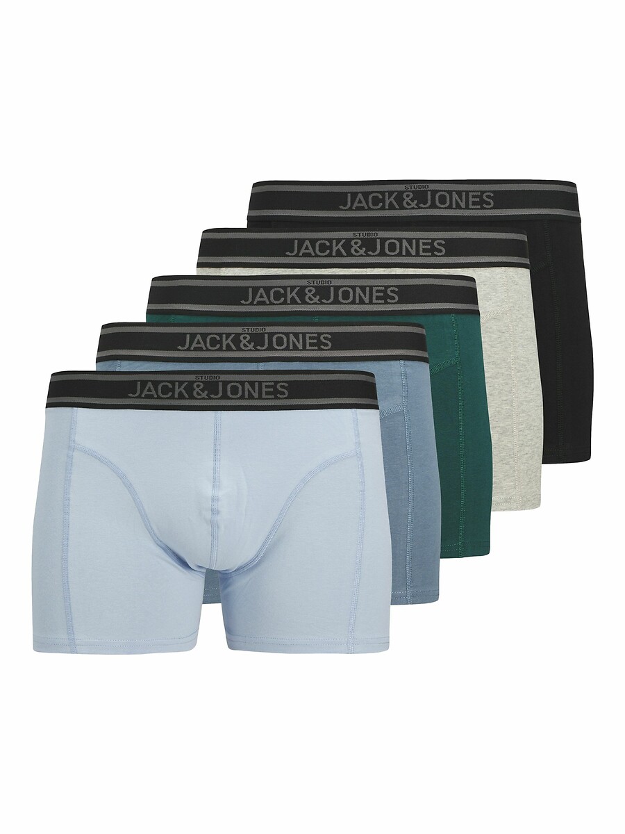 JACK & JONES<br>Conjunto de 5 cuecas boxer