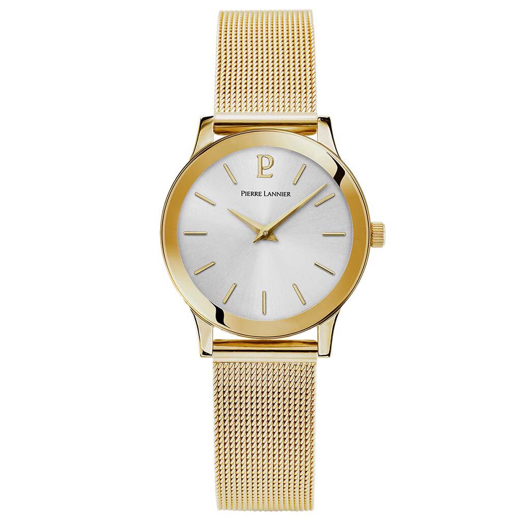 Montre Pierre Lannier Week End Ligne Pure Argent