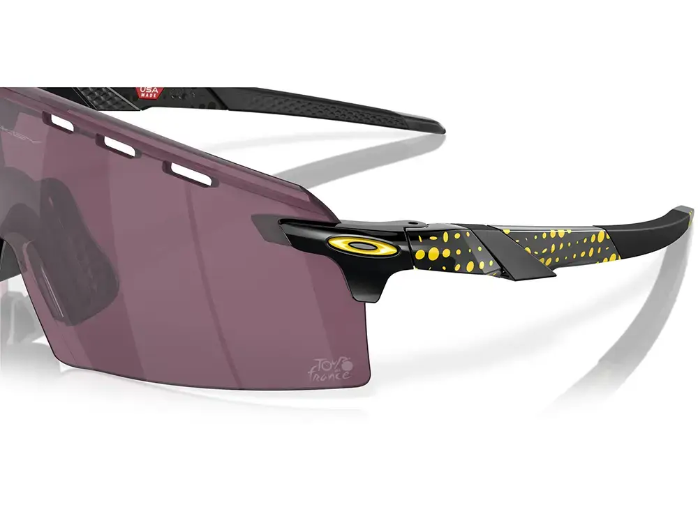 Oakley Encoder Strike Vented TdF Sport Zonnebril Prizm Road Black Lens Zwart