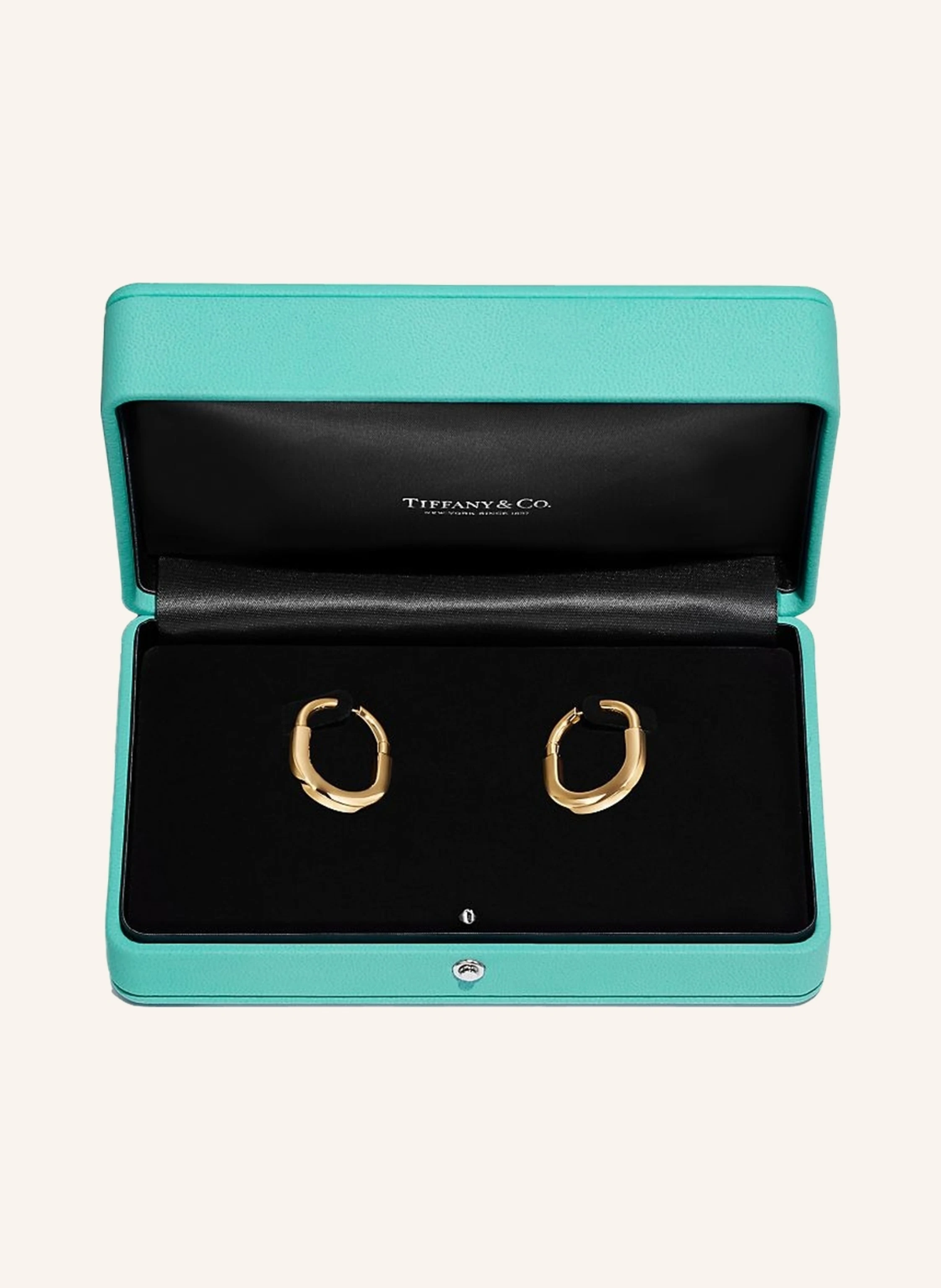TIFFANY & Co. Tiffany Lock OHRRINGE aus 18 Karat Gelbgold