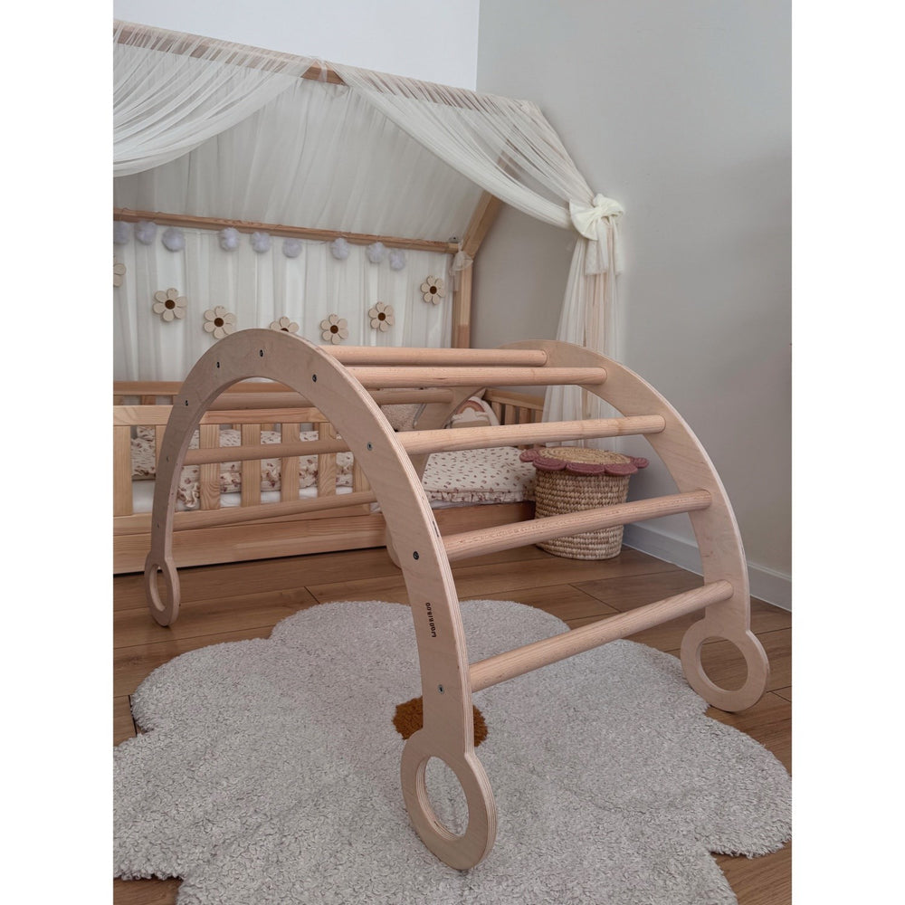 Køb Woobiboo Natural Montessori Wooden Rocker L