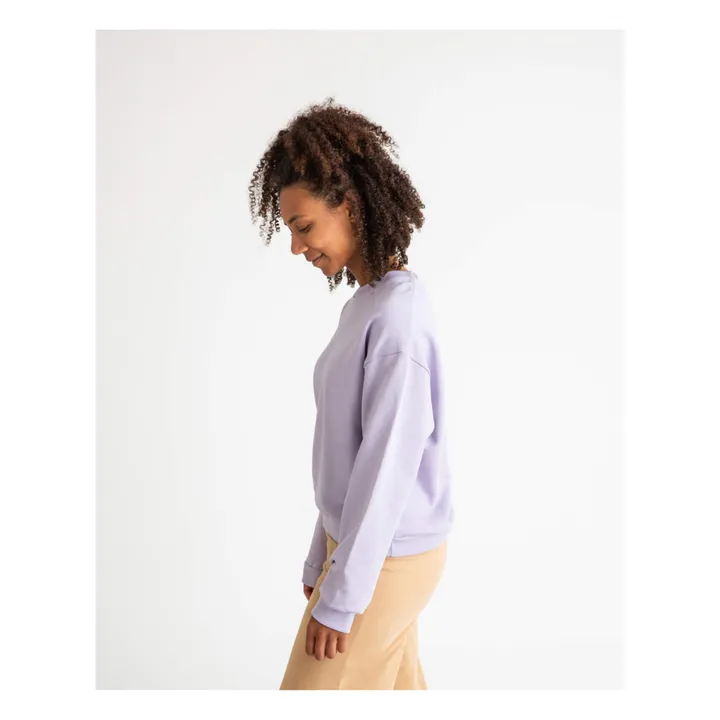 Matona Sweat Coton Bio | Lilas