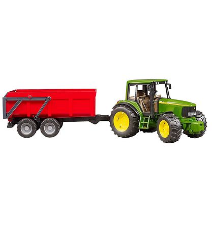 Bruder Traktor - John Deere 6920 m. Anhänger - 02057
