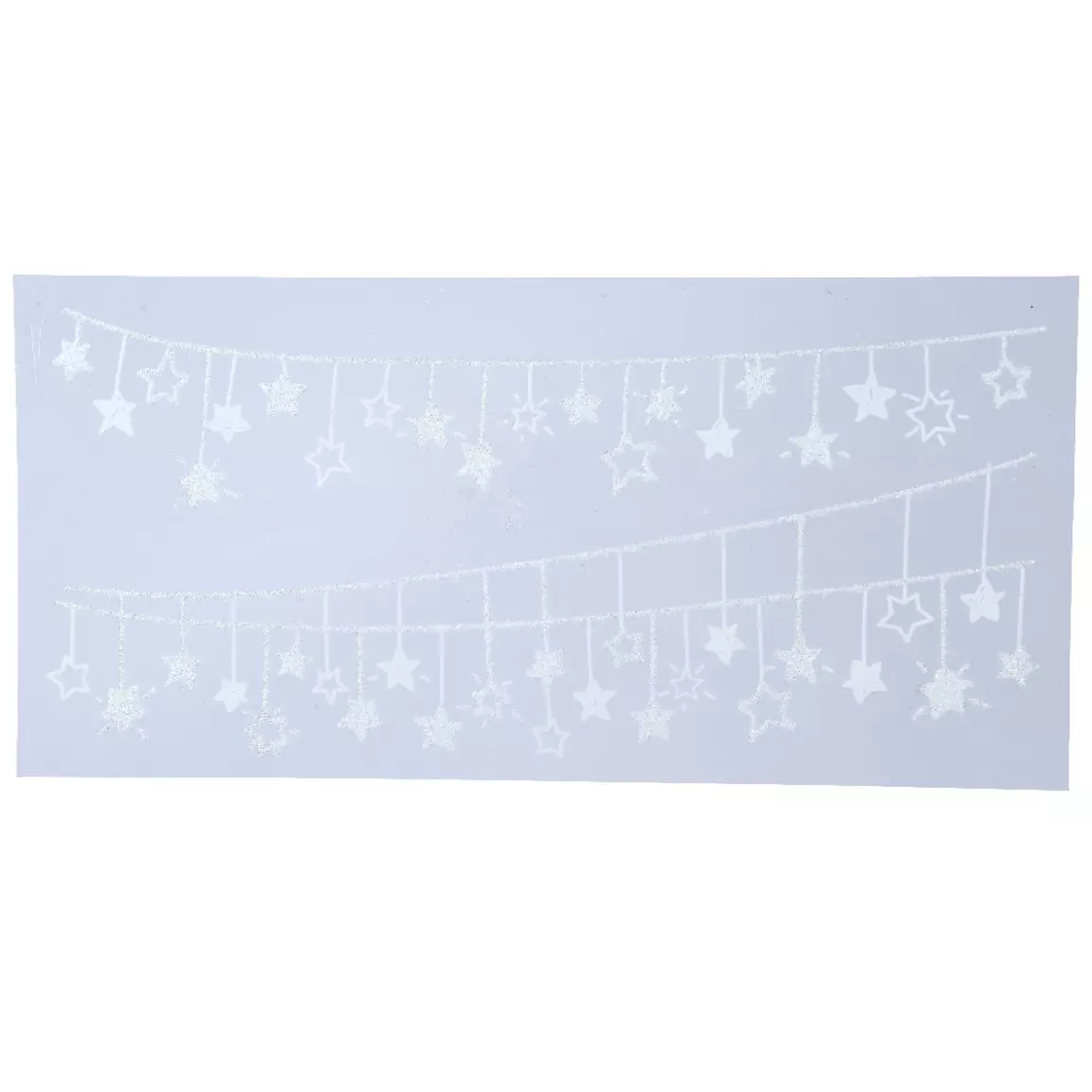 Stickers pour fenêtre Guirlande d'étoiles