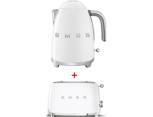 SMEG - Bouilloire KLF03WHEU + TSF01WHEU/1